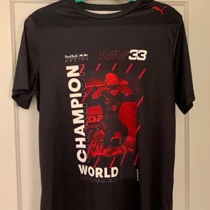 Red Bull Racing Champion World MV33 2021 Men's Puma Size M Navy/Red